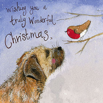 Festive Friends Christmas Card 5 Pack